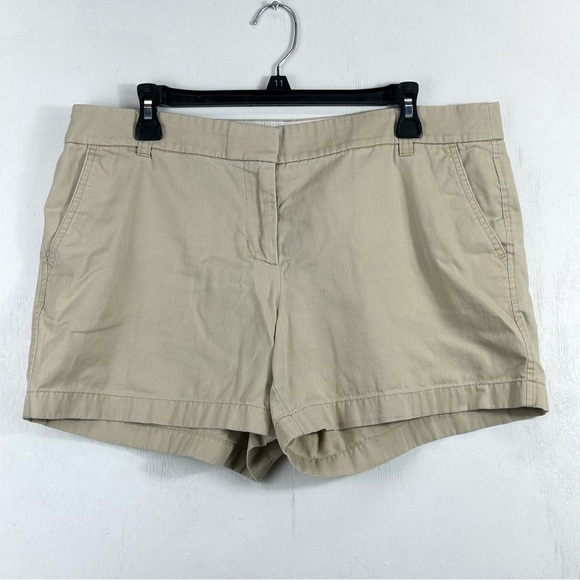 J. Crew Pants - J. Crew chino shorts beige khaki 100% cotton 4.5 inch inseam